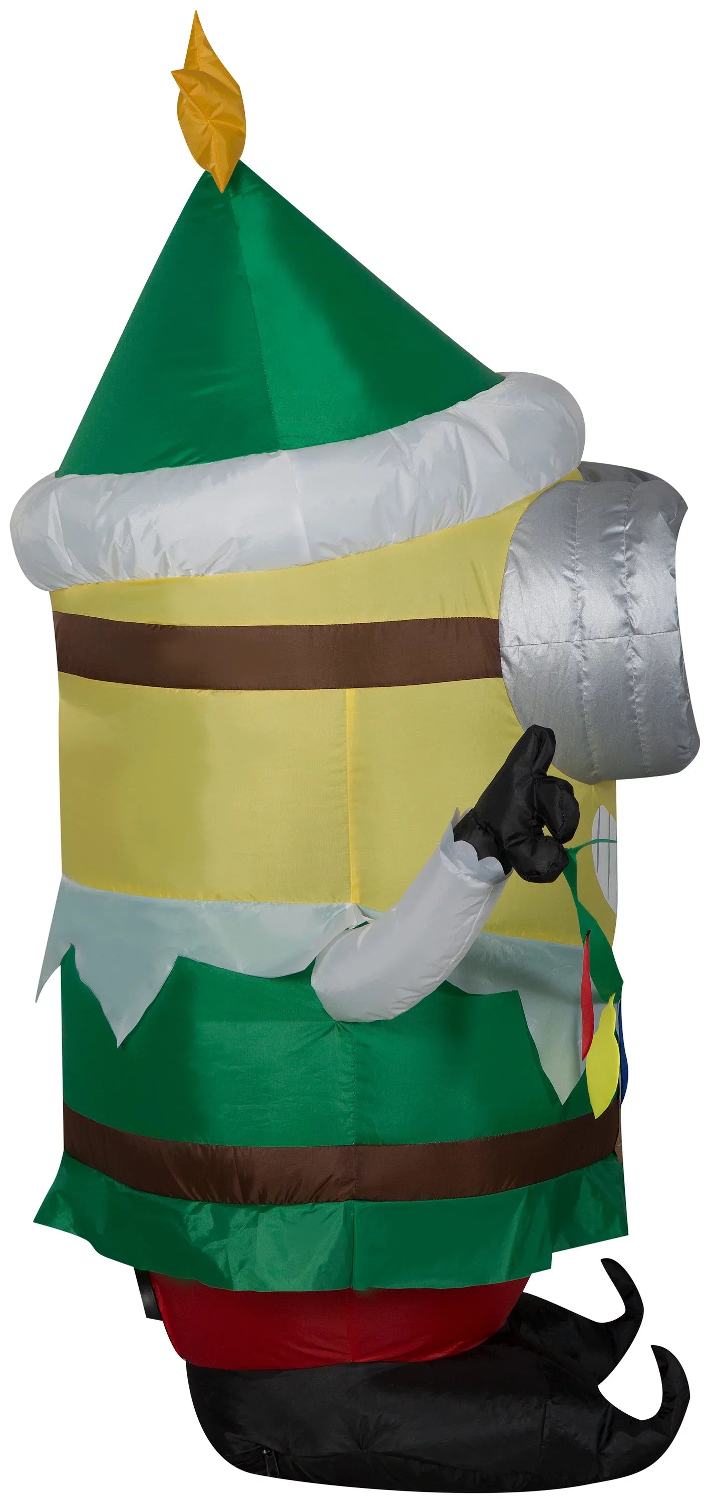 Gemmy Minions ft. Inflatable Dave the LED Airblown Elf 3.5