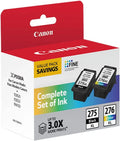 Ink for PIXMA Multicolor TR4720 / and TS3522 Canon Printers PG-275 XL Compatible Printer to CL-276 XL TS3520,