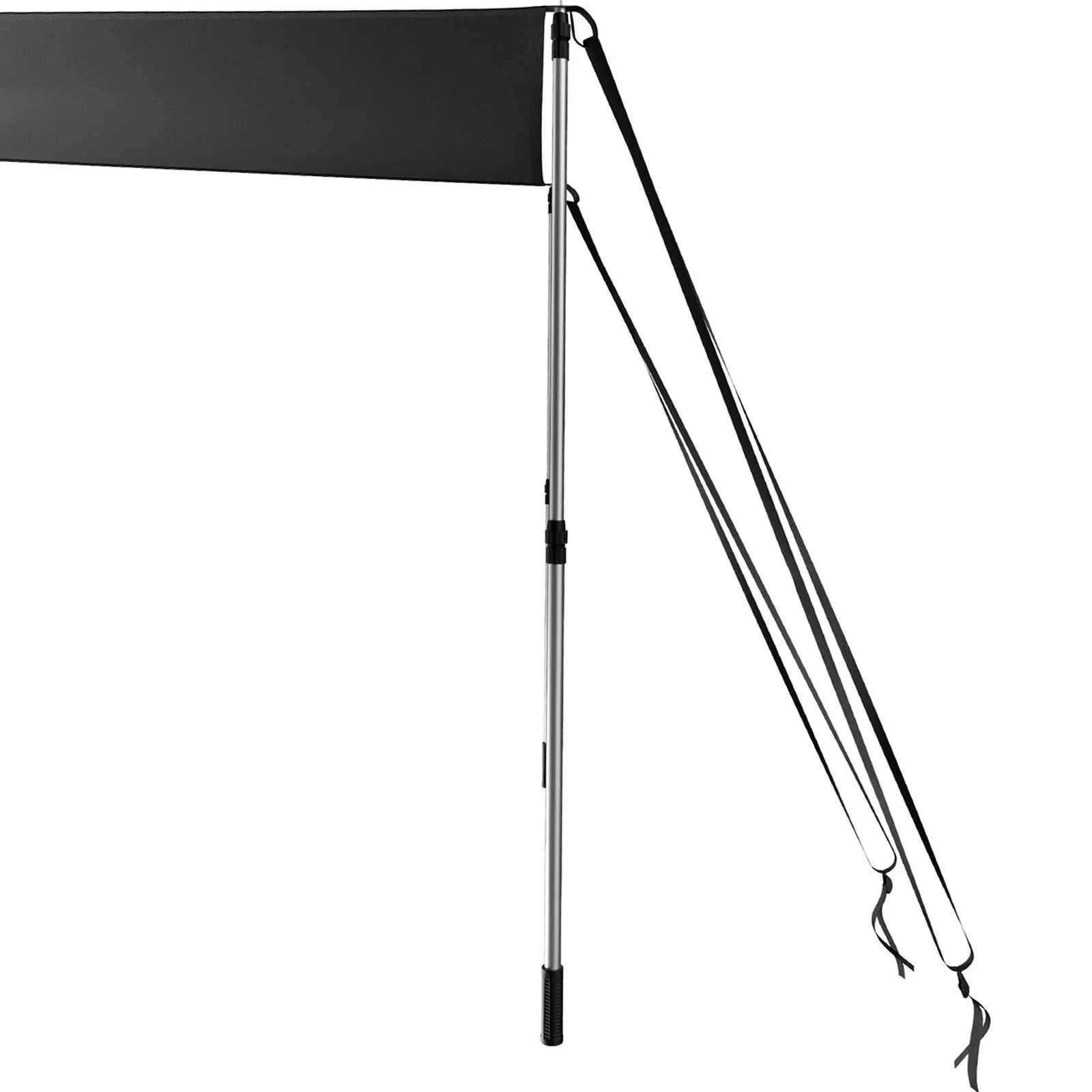 T-Top T-Tops & Easy Assembly Tops - Shade Bimini Kit with for 5'x5' Telescopic 600D Steel Polyester VEVOR UV-Proof Waterproof, Sun Poles, Rustproof