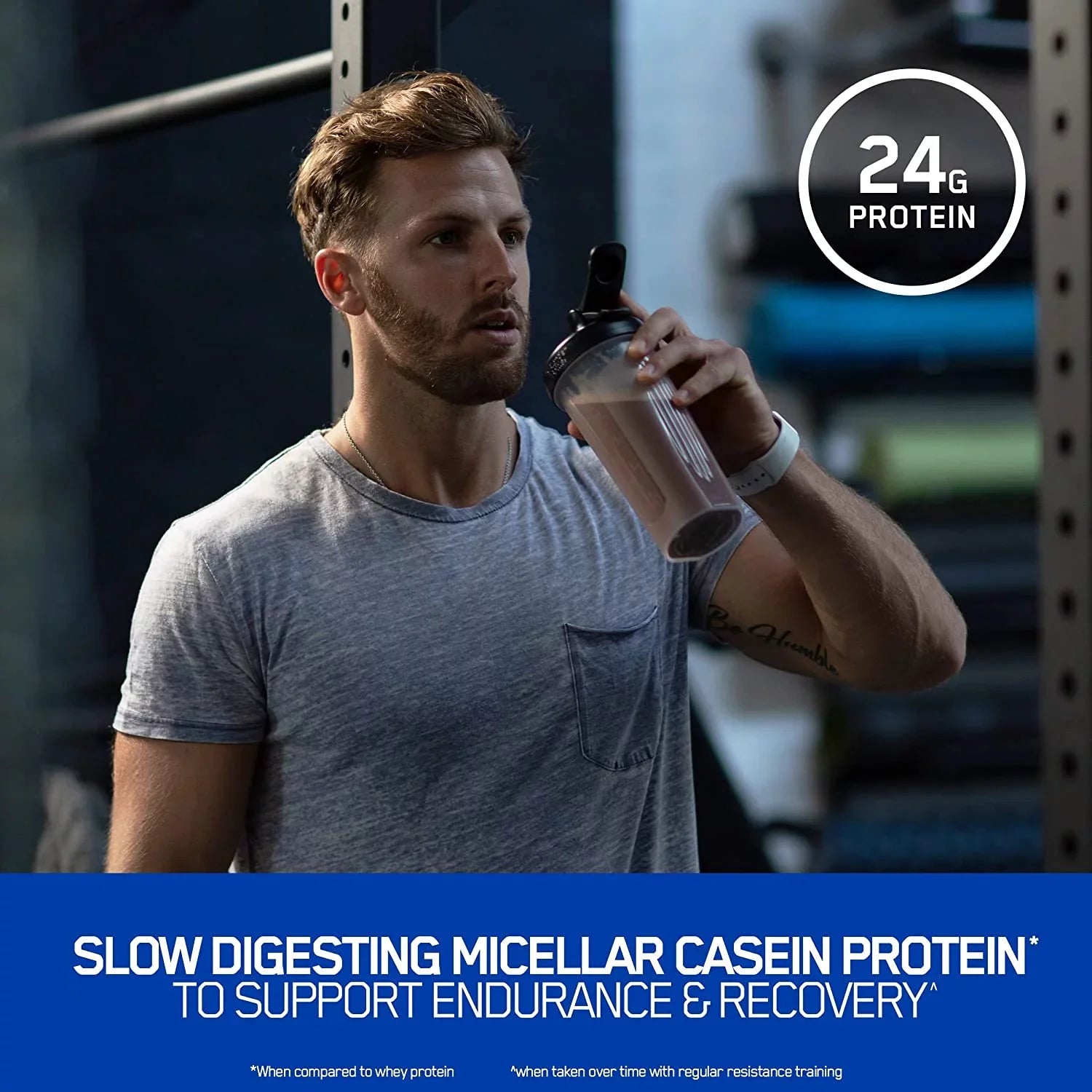 Nutrition, 24g Peanut Optimum Standard 1.87 Powder, Protein Chocolate lb Casein, 100% Butter, Gold
