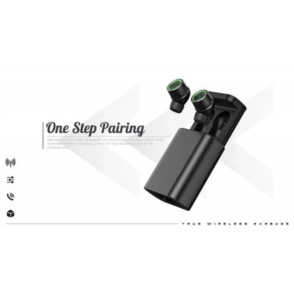 TWS True for Wireless REVVL - Headset Compatible Mic With PRO 6 Stereo REVVL Headphones B8Z PRO 6 Hi-Fi Phone Earphones Hands-free Charging 5G Wireless 5G Sound Case T-Mobile Earbuds