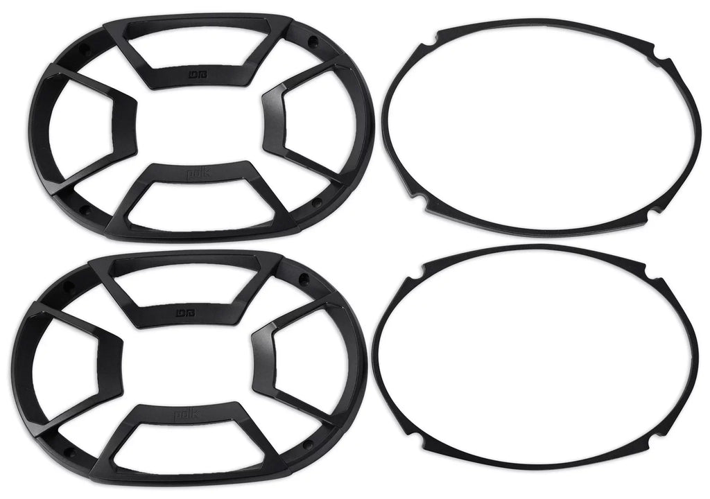 Marine/ATV/Motorcycle/Boat DB692 450w Polk Audio Speakers+Headphones 2) 6X9" Car