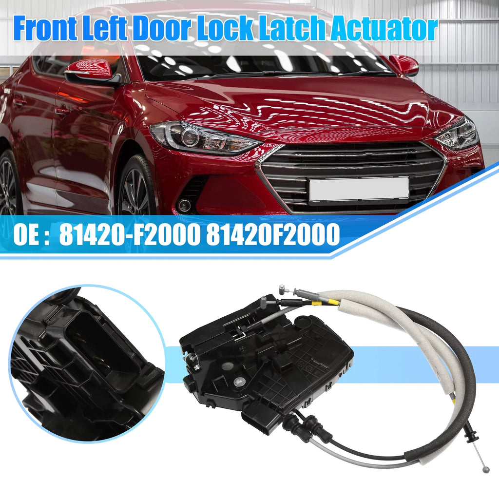 Hyundai Door Door 81420-F2000 Elantra Latch Lock Rear Right Actuator Actuator for 2017-2020 Lock