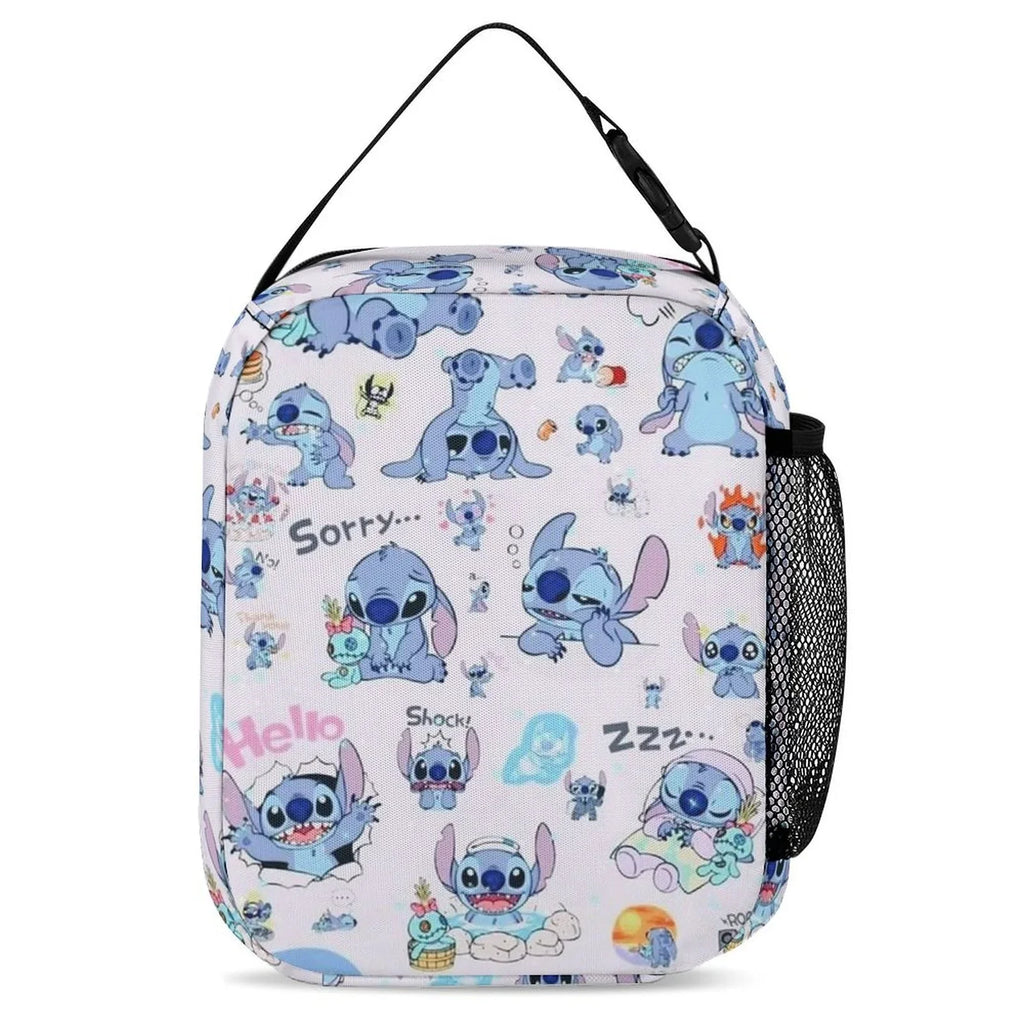 Portable Adult Tote Boys Cooler Kids Insulated For School Bag Bag Handbag Office Lunch Lilo Thermal Bento Stitch Girls