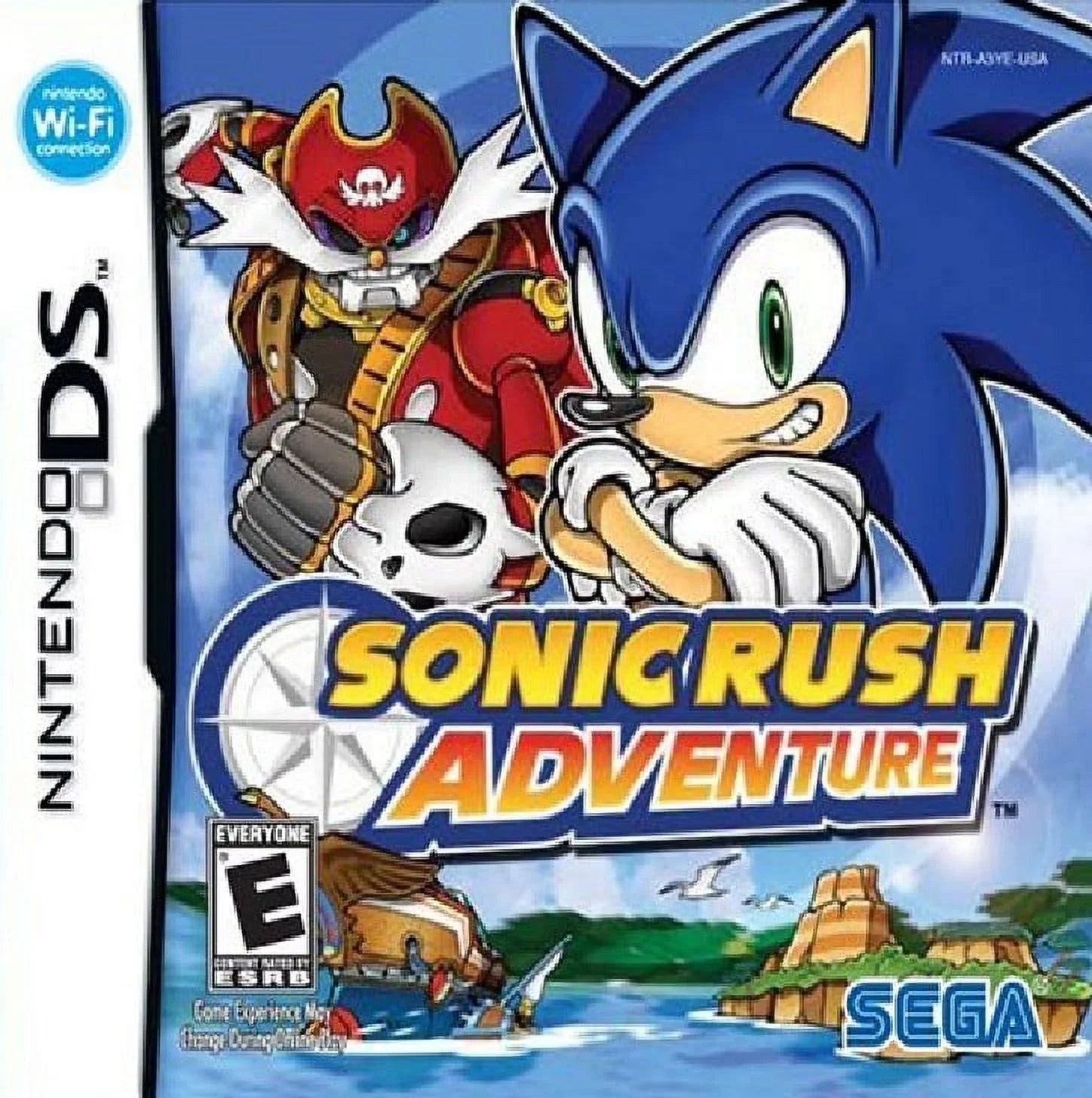 Restored (Nintendo 2007) Sonic Game (Refurbished) DS, Rush Adventure Adventure