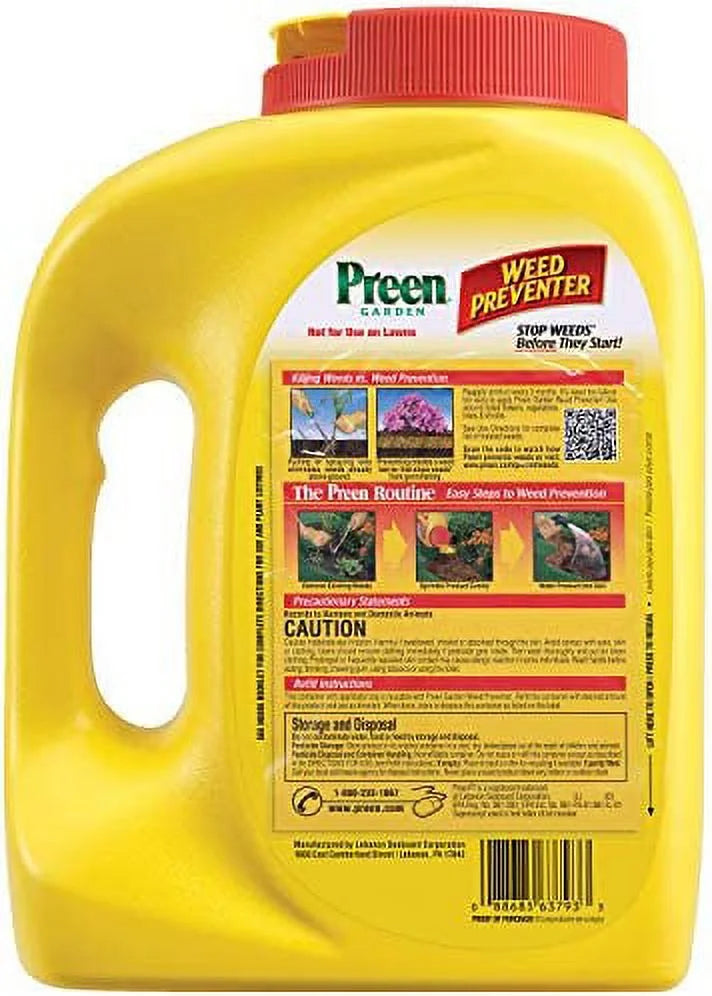 900 lb. Preventer - Preen Covers - sq. Weed Garden ft. 5.625