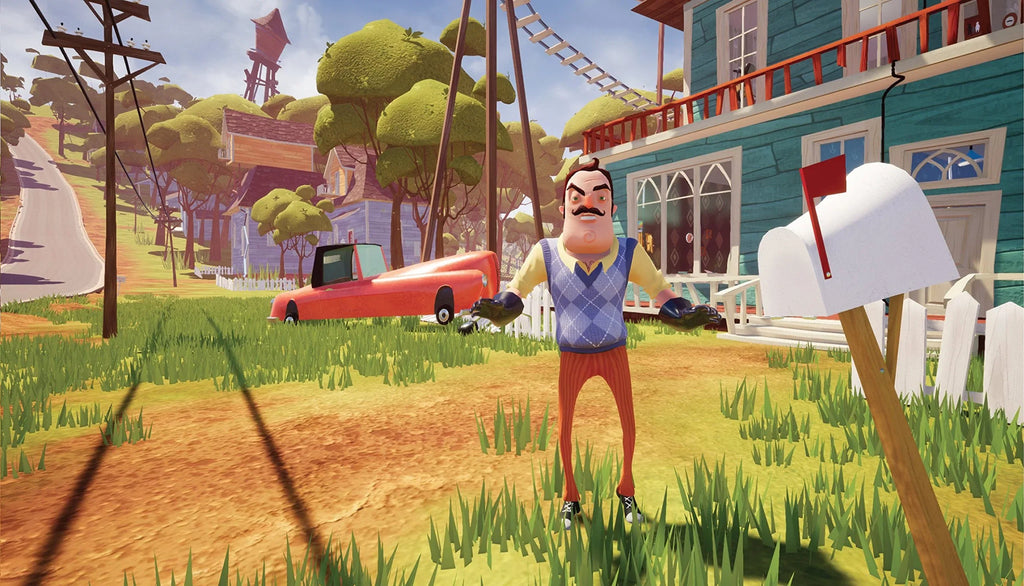 Gaming Experience Switch: Hello Neighbor Nintendo Thrilling Switch Console the Nintendo for - A
