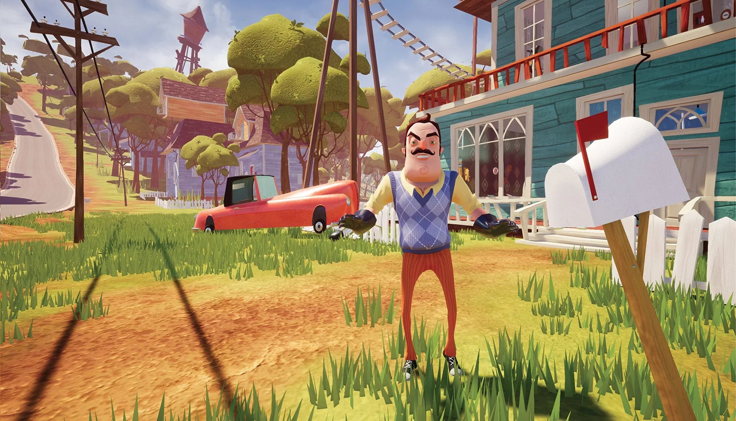 Gaming Experience Switch: Hello Neighbor Nintendo Thrilling Switch Console the Nintendo for - A