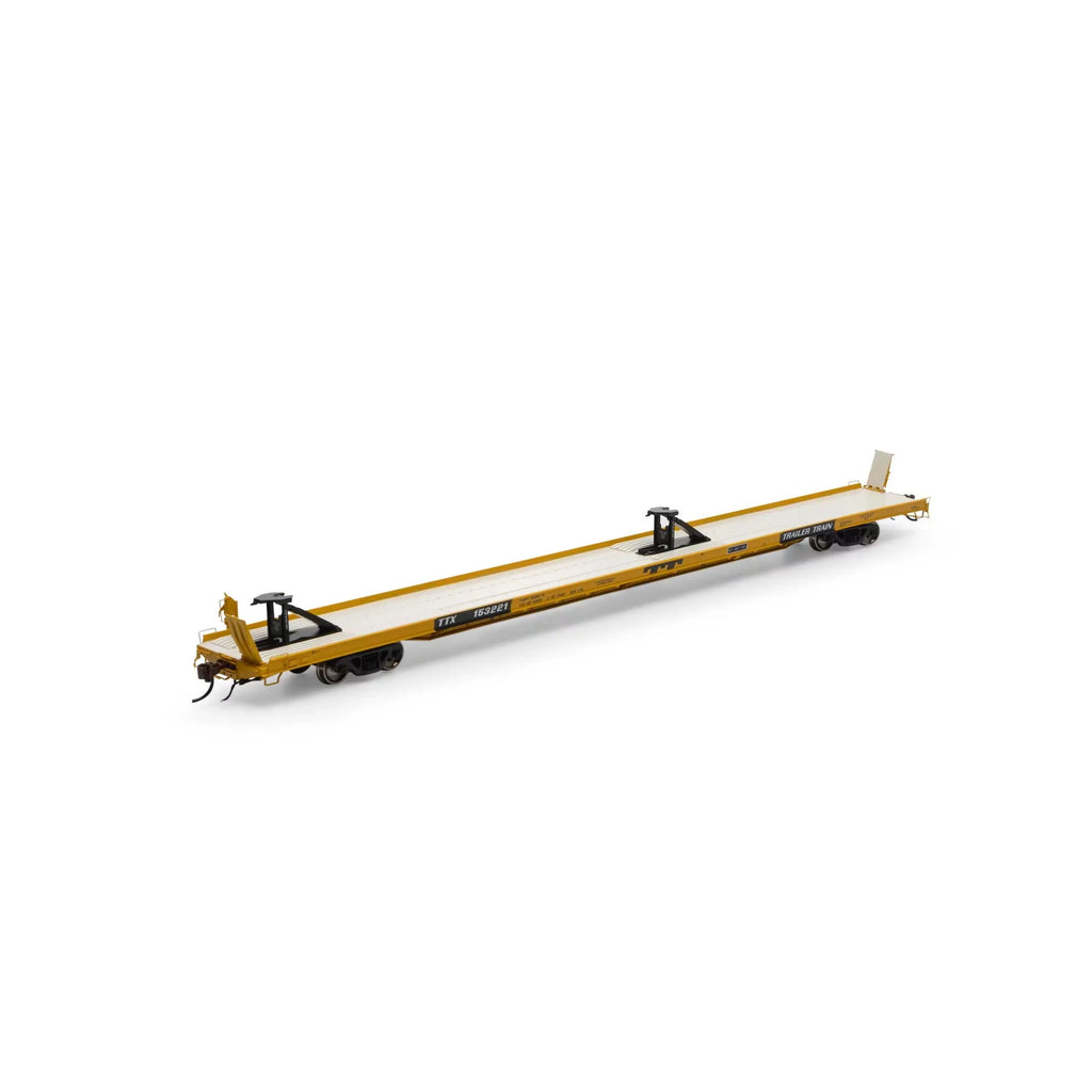 HO ATHG69597 TTX/Yellow Vehicles Trailer Athearn F89F #153221 HO