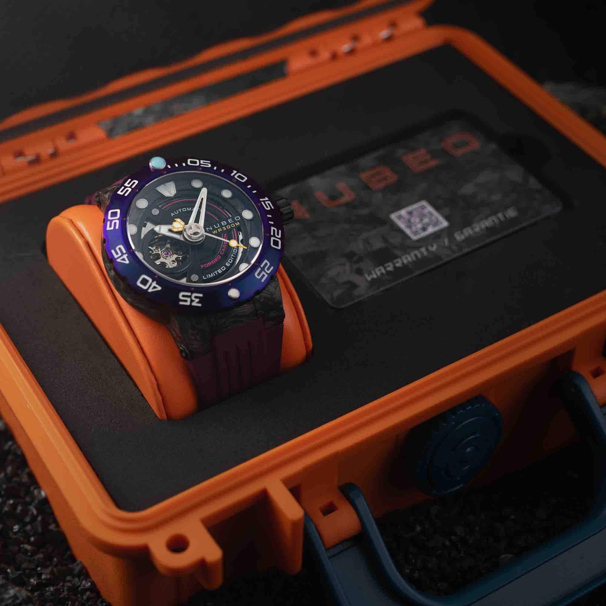Carbon Edition Nubeo Opportunity Automatic Purple Forged Limited Fiber