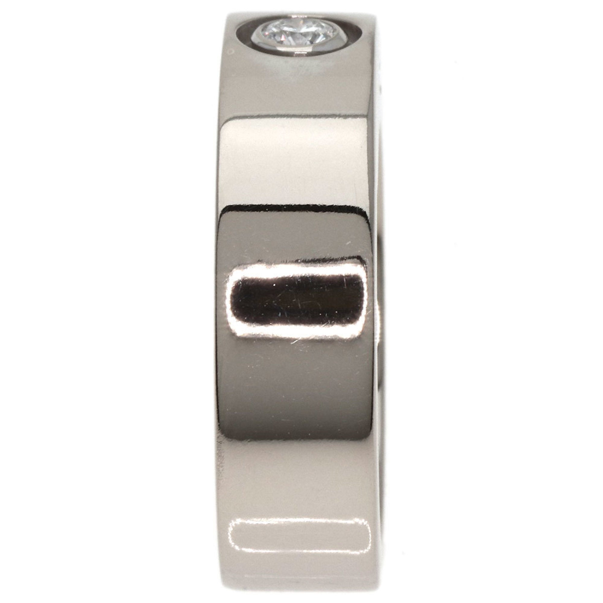 Ring, K18 White Diamond Cartier CARTIER 1P (Good) #48 Women's, Gold, Anniversary Pre-Owned