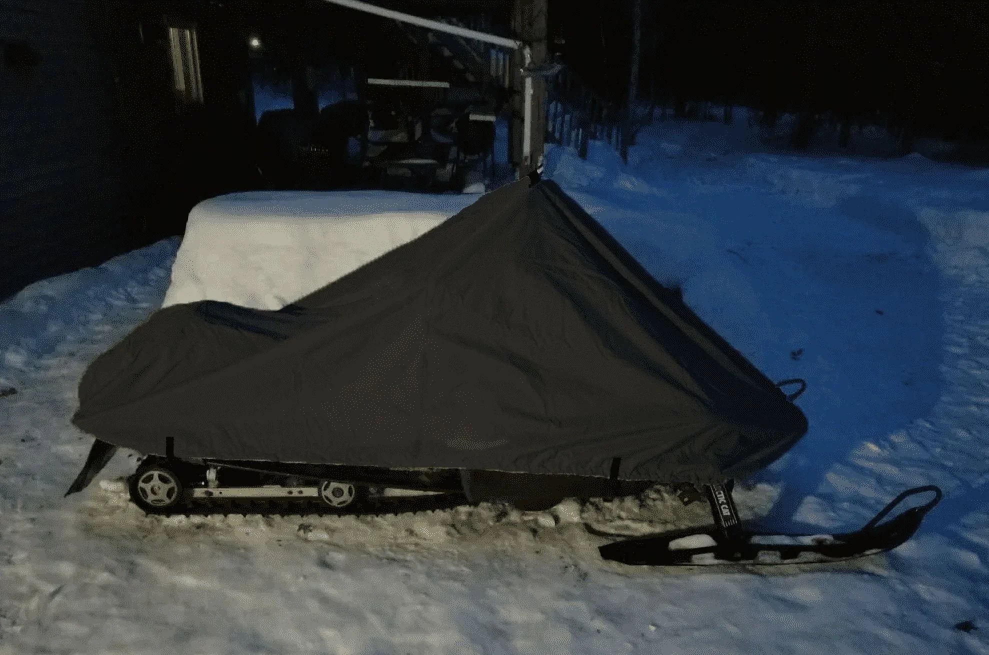 Arctic All Model Sled. 2007-2009 Cover Compatible for Black. 200 Storage M1000 Denier 153 the Cat Snowmachine Snowmobile PRO SNO