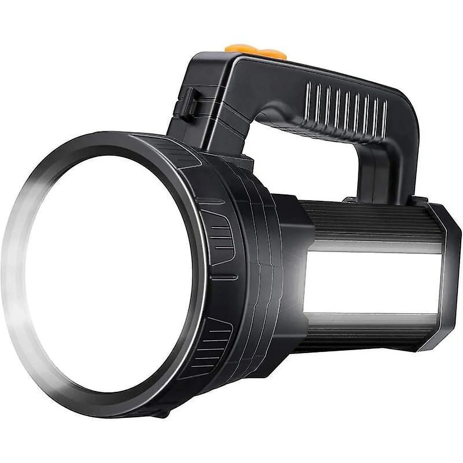 6 Light Waterproof Super Flashlight Rechargeable 15000 (black) Lumens Camping Led Flashlight Led With Bright Modes, Emergency For