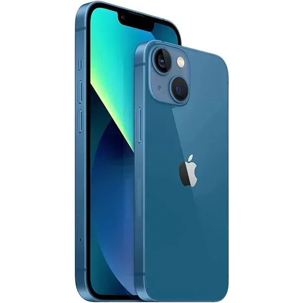 128GB (Refurbished: Unlocked Mini Phone Good) Pre-Owned iPhone 13 Blue Fully