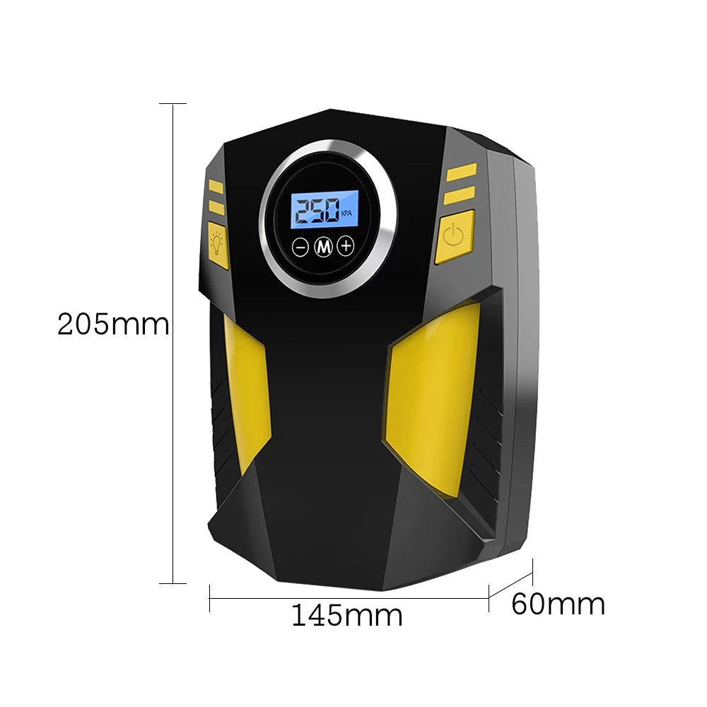 Shinysix Inflator Portable Car, 12V Inflatables Air Pump DC Tire and Ballon, for Digital Other Compressor Pump