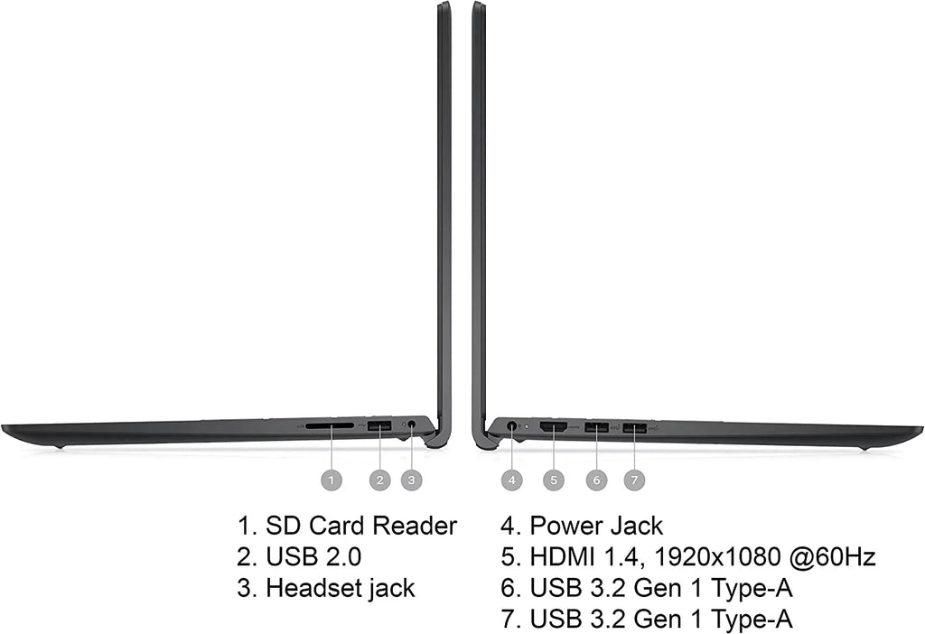 1TB Inspiron Core Xe Touchscreen Black Full RAM ,Wi-Fi, HD Intel Bluetooth，Windows Laptop 15.6" DDR4 11 Iris i7-1255U, ,Intel 15 Graphics,Webcam,HDMI SSD Home 64GB New Laptop,