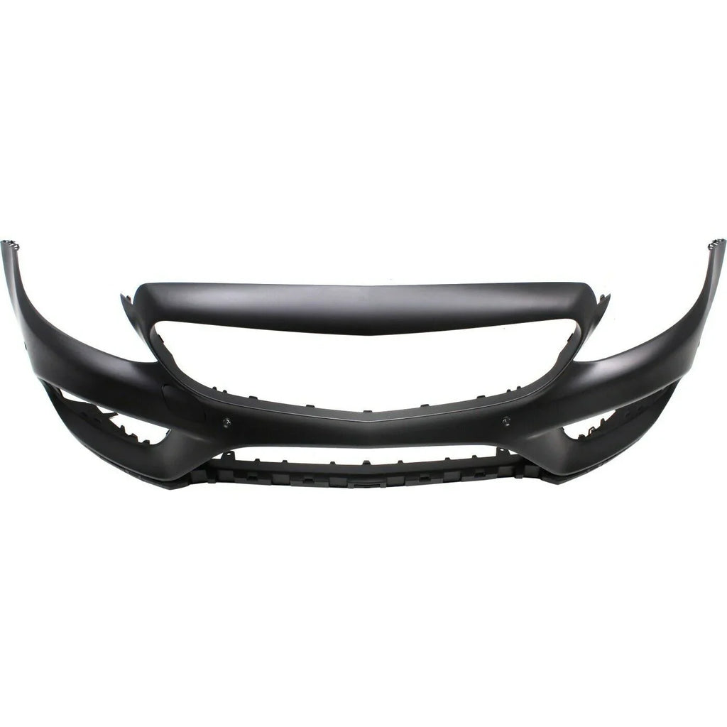 Front For C300 C400 15 AMG Cover C43 Bumper Fascia 17-18 15-18