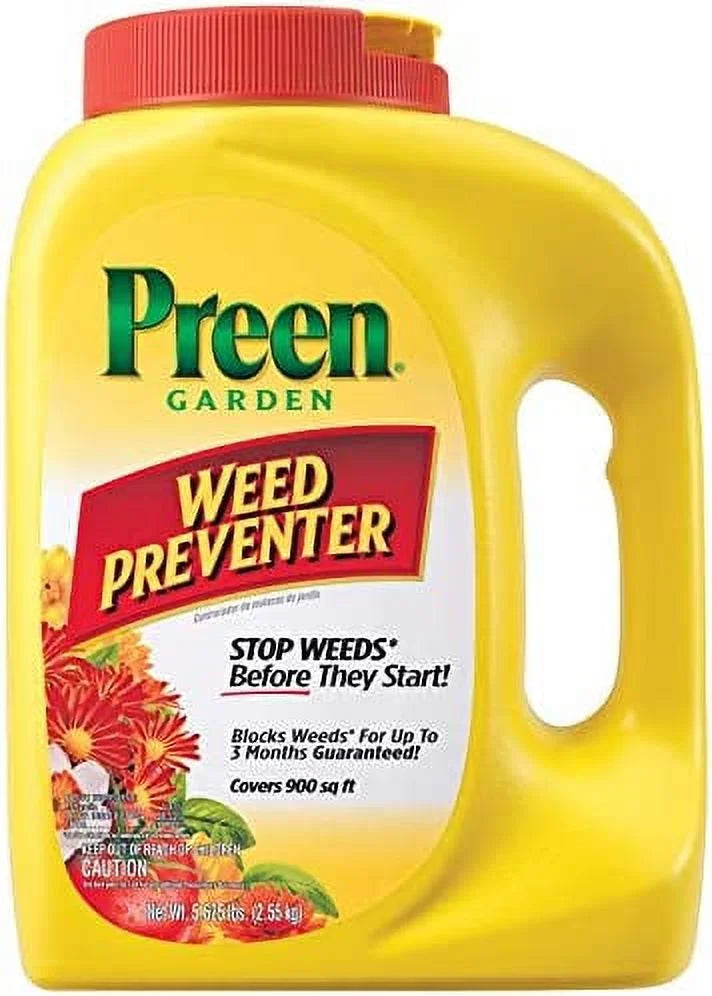 900 lb. Preventer - Preen Covers - sq. Weed Garden ft. 5.625