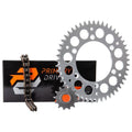 YAMAHA Silver 2020-2022 YZ125X Kit Alloy Drive Sprocket For & Chain Rear O-Ring Primary