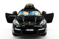 12V Ride-On R/C with Remote Kiddie Car | Metallic Electric Parental Roadster Kids Black
