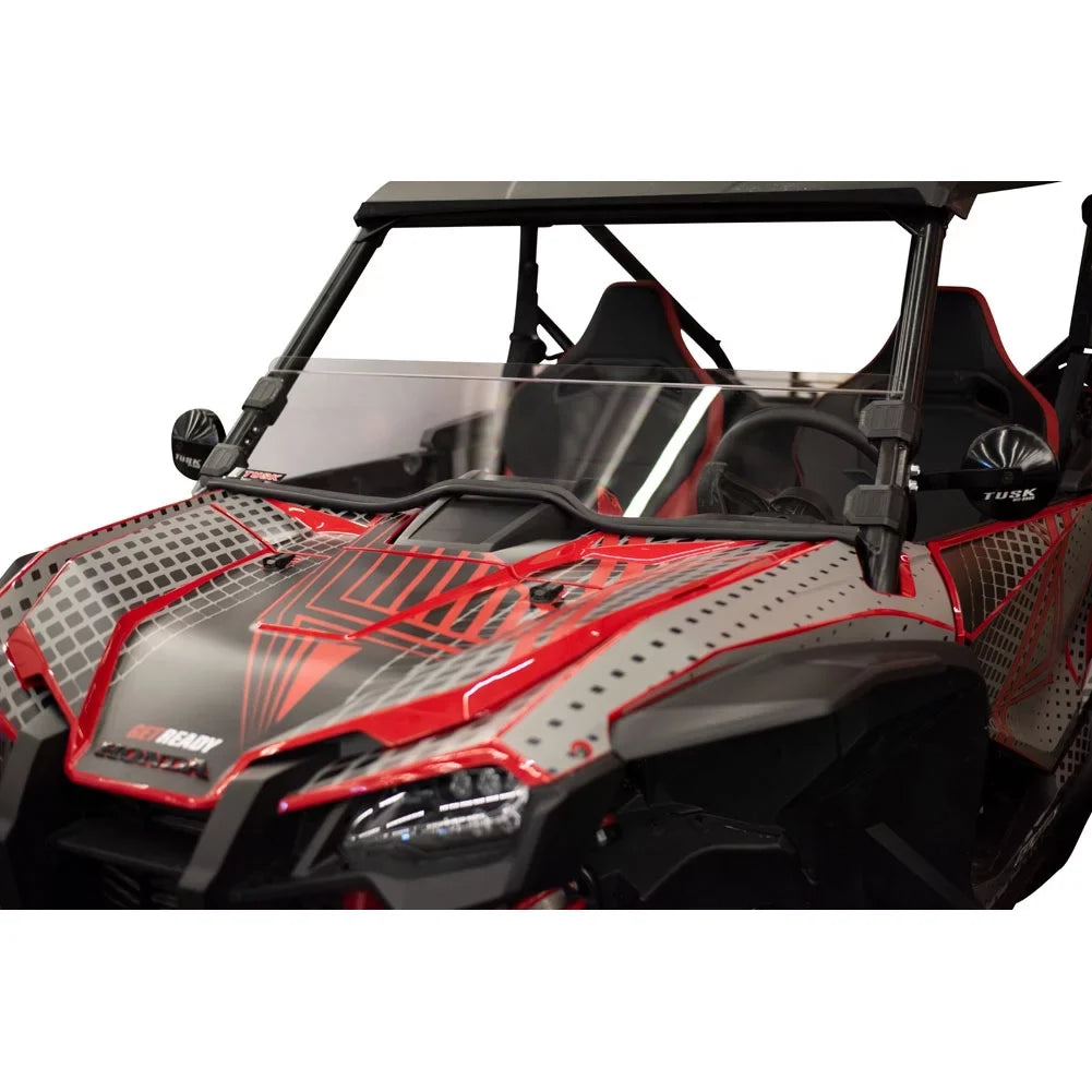 HONDA For Talon Half Windshield Removable Tusk 1000R Clear 2019-2023