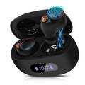 Charging Bass Case, Bluetooth Tab Black, Balanced, Connect, Resistance, True UrbanX 5.2 liquid with + Wireless Compatible Bluetooth V7 Boost Connection, IPX5 Dual Earbuds