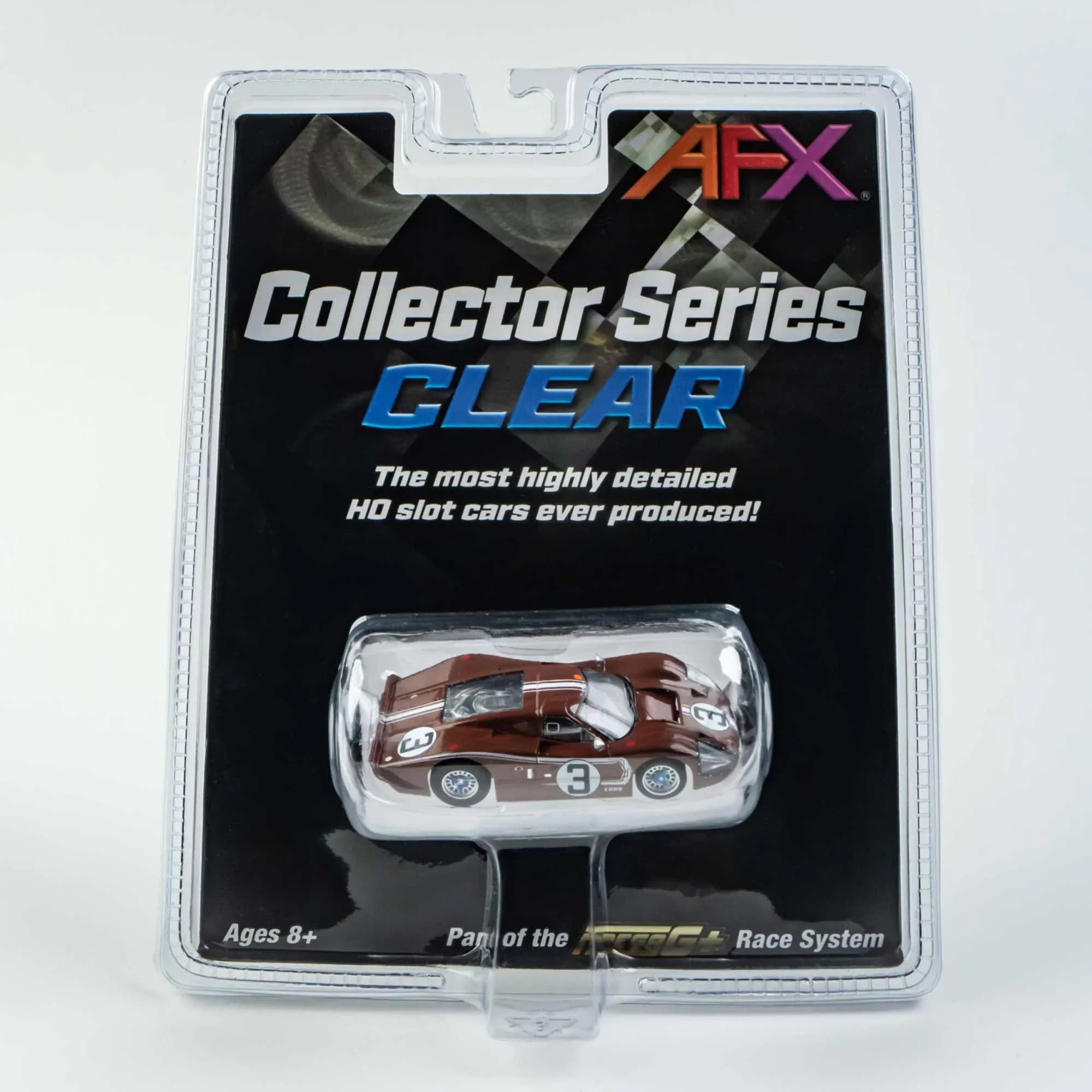 Car Racing GT40 No.3 HO IV LeMans AFX Mark Scale Slot