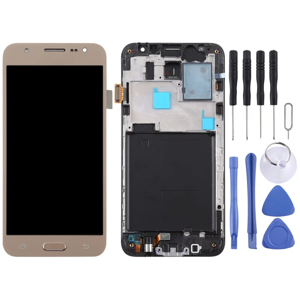 Spare J5 LCD Full for with Assembly Galaxy / J500F Screen TFT Parts Cellphone Digitizer Frame