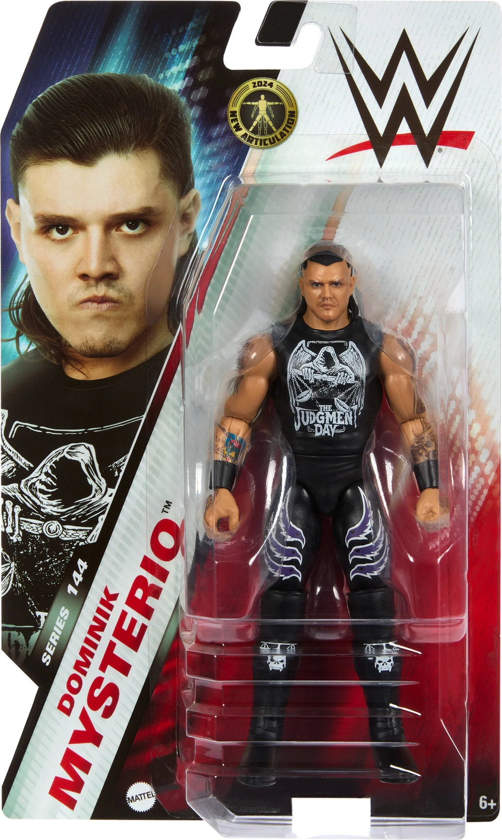 Action Collectible WWE Mysterio Dominik with 6-inch Look Life-Like Superstar Articulation & Figure,