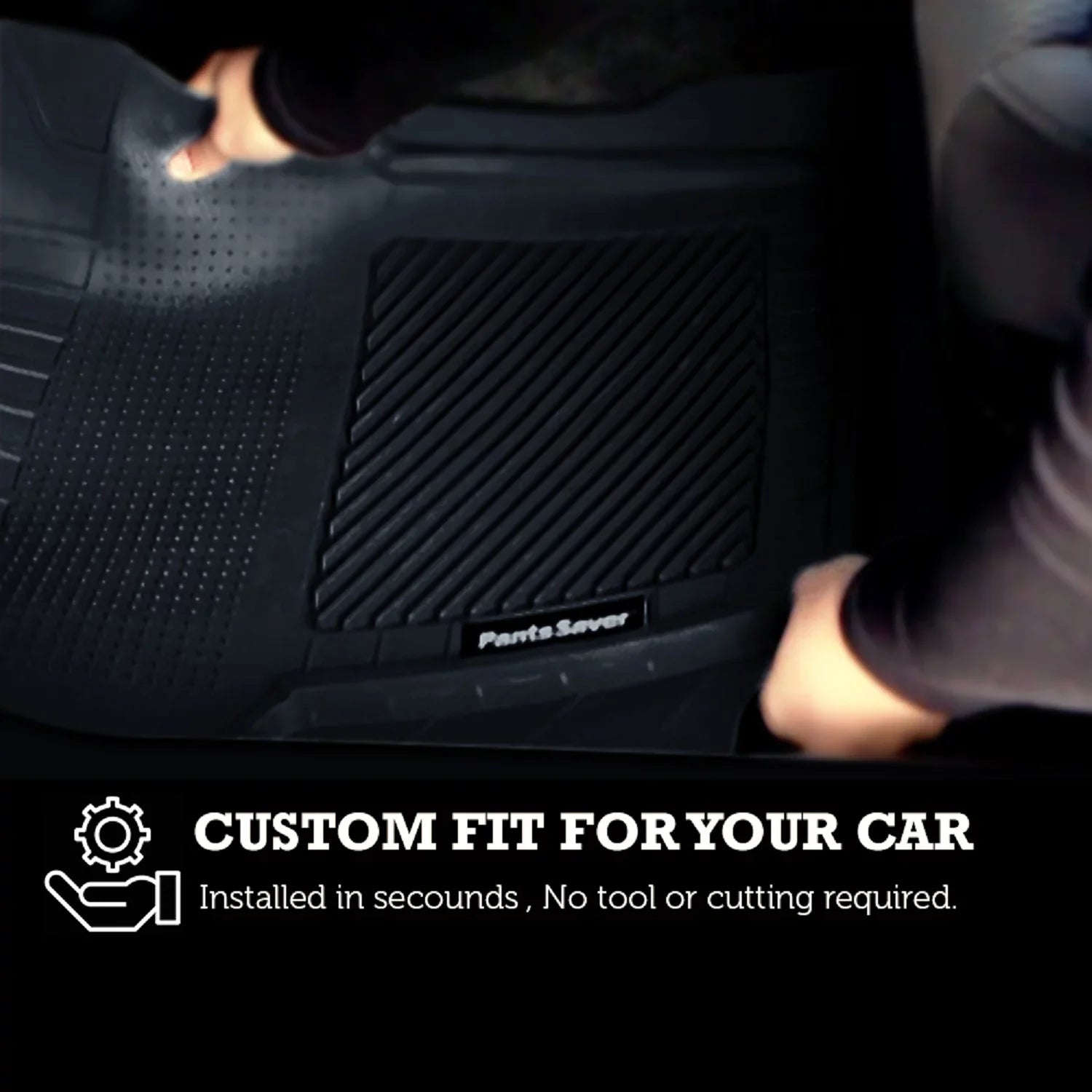 Mats Floor (Black) Protection G90 Custom -4 climate 2017-2022 Fit PantsSaver Piece Genesis Set All for