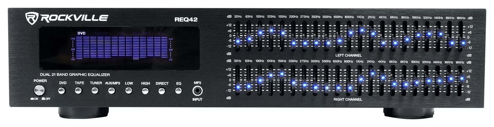 Ceiling 6.5" Receiver+12) Speakers+EQ Home Black 6-Zone, Theater 6000w Bluetooth