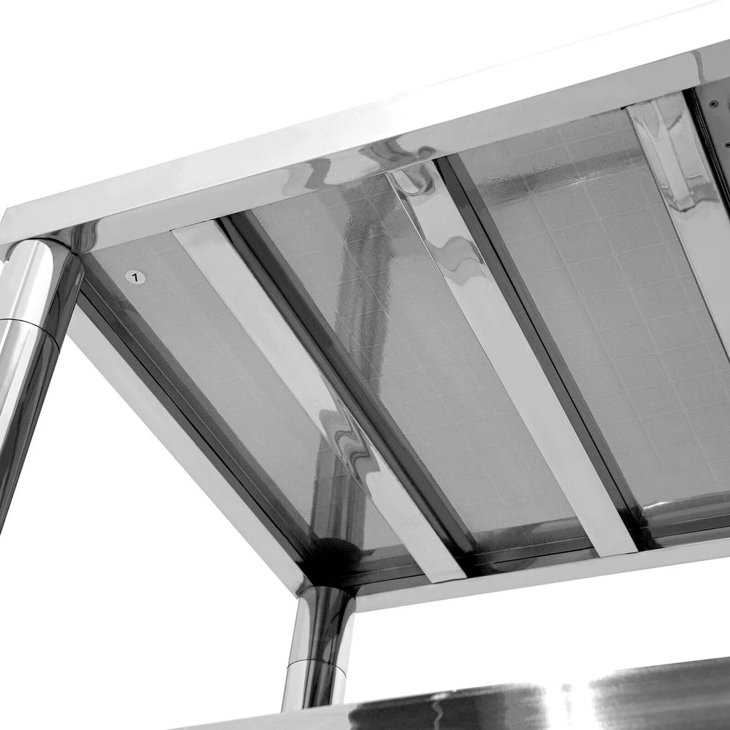Kitchen Sink 304 Prep w/Faucet Bowls Prep w/ Bowl Catering Home Steel Utility Kitchen Catering Sink Table 2 +Shelf Bowl Catering Bowls Prep 2 Table Commercial Stainless Drainboard Kitchen Sink
