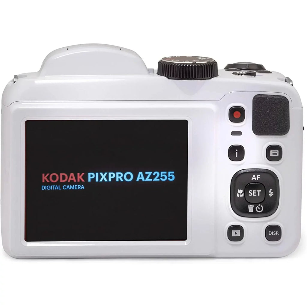 UHS-I Bag Bundle Memory Optical 25X Astro Camera Card Zoom 16MP Photo Digital Lexar + SDHC AZ255-WH Camera, with Kodak Deco 32GB White 800x High-Performance Zoom, PIXPRO