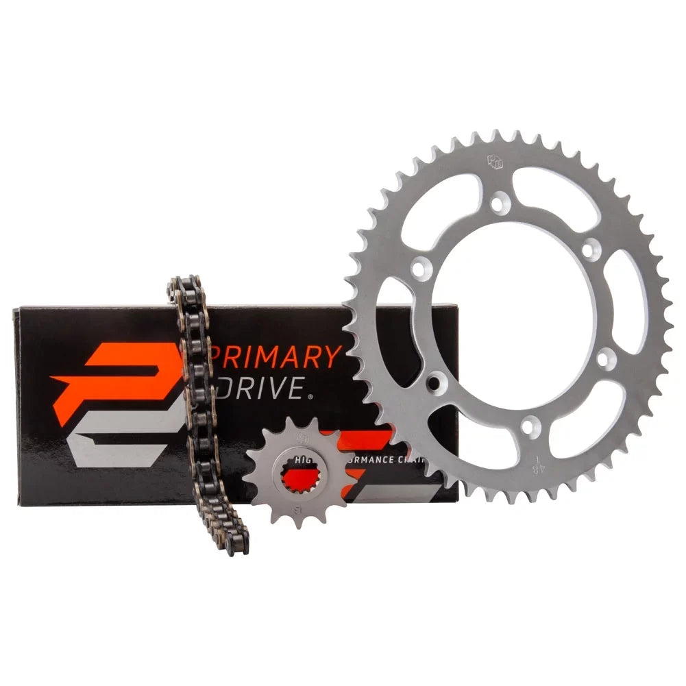 For YAMAHA Steel Drive & 2020-2022 X-Ring Primary YZ125X Chain Kit