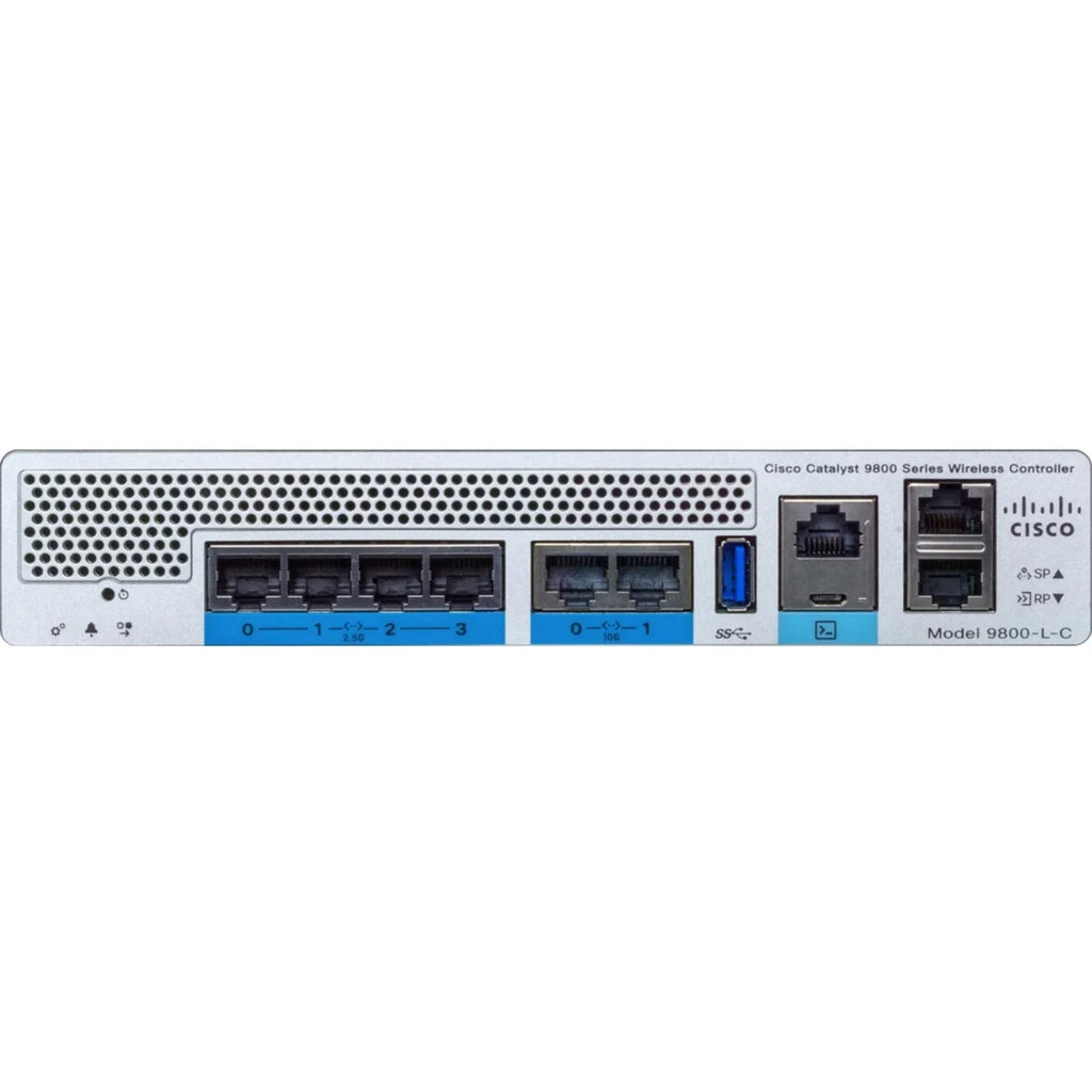 Gigabit - - 2.5 Ethernet, Catalyst Wireless 802.11ax LAN Rack-mountable - 5 Network 9800-L 2.40 Controller Gigabit Cisco x - (RJ-45) 6 Ethernet 10 GHz, GHz