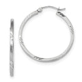 Princess Real Men Teens; and Women Tube White Satin for Diamond-cut Hoop Earrings; 14kt and Gold Adults Square for
