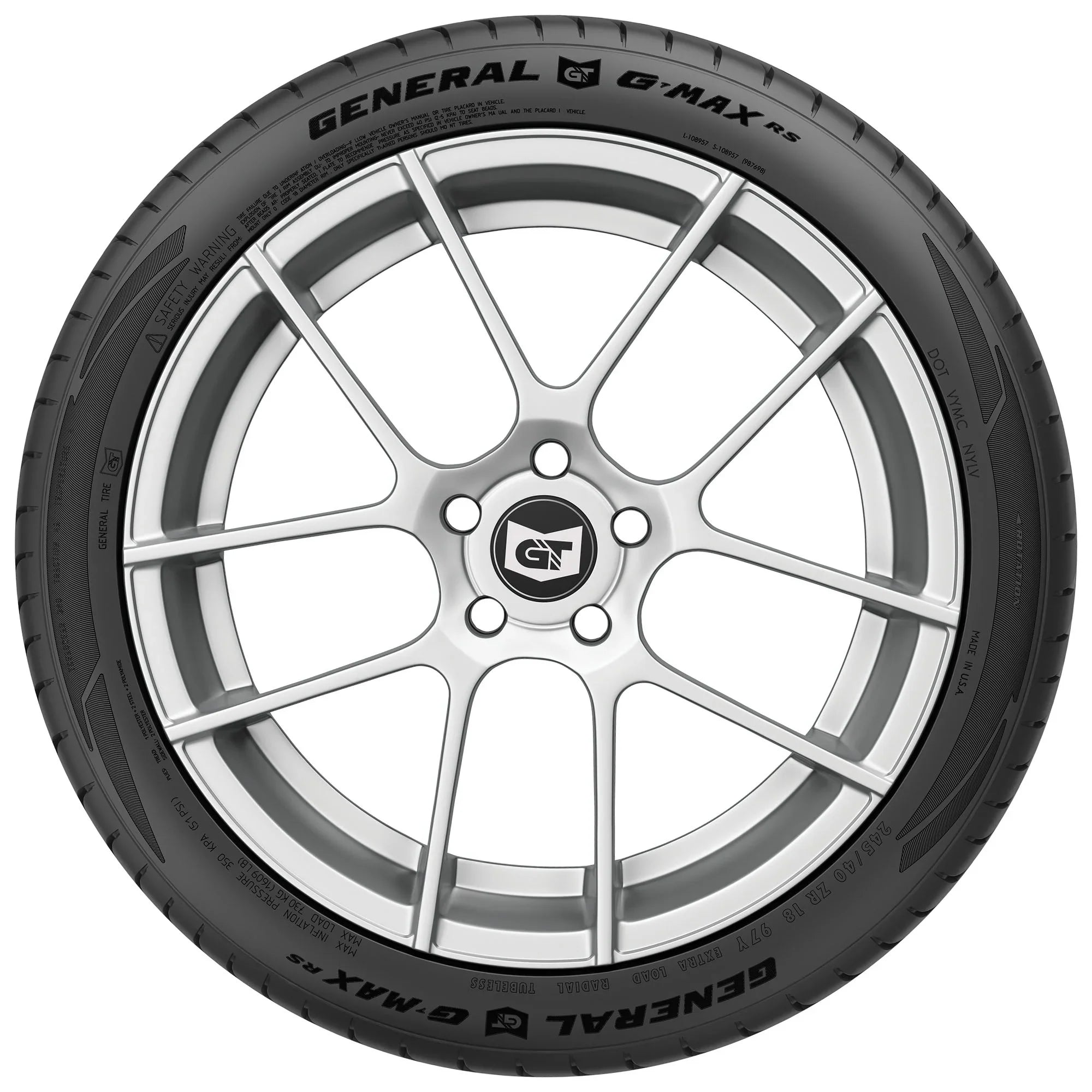 Passenger XL Summer RS General Tire G-Max 100Y 295/30ZR19