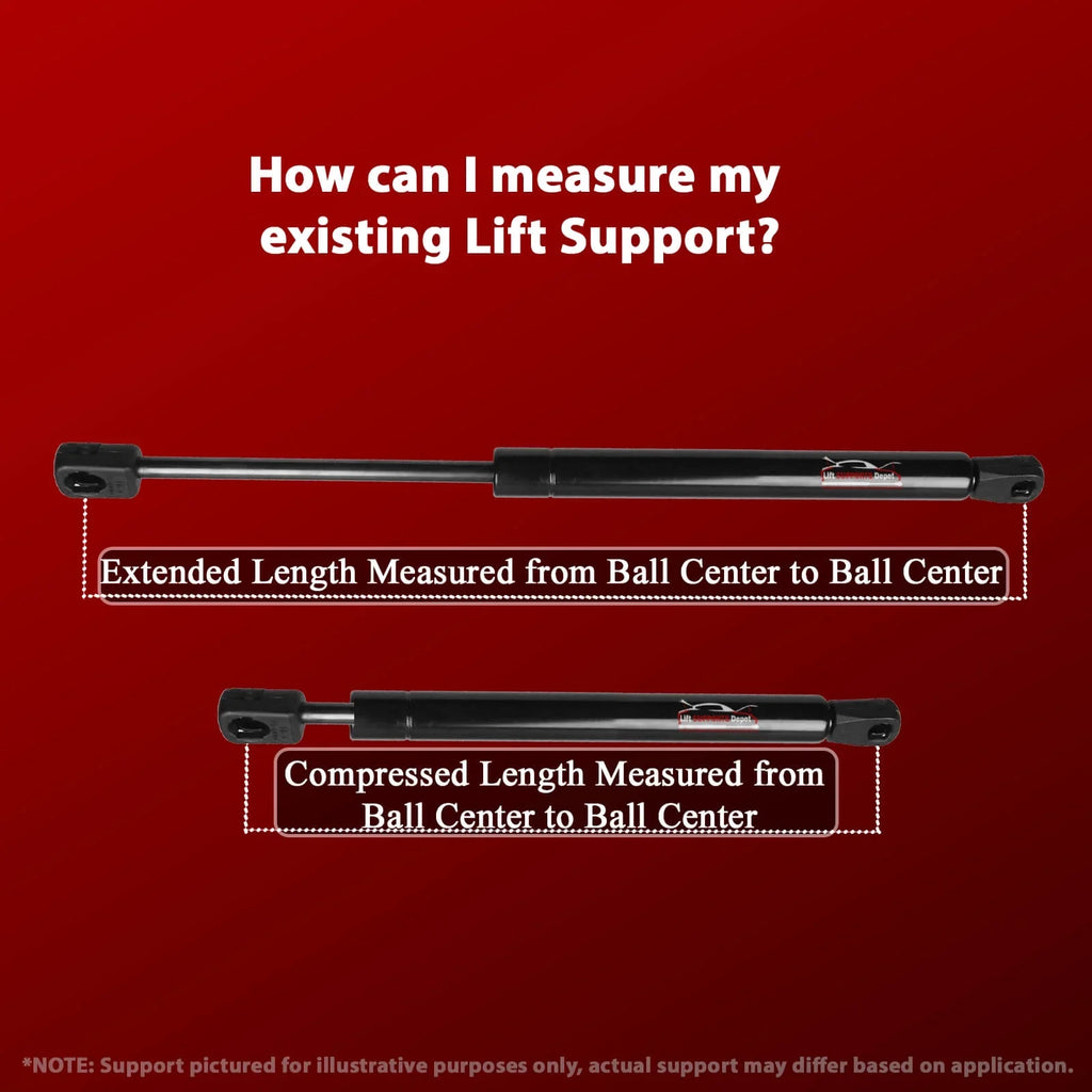 PM3577-a Depot Toyota 1993 1992 Supports Lift. 2000 1989 Lift 1996 High 1999 with Roof Gas Qty Shock 2002 1995 2004 1998 2003 1990 1991 1997 - Hiace 1994 2 Compatible 2001 Tailgate