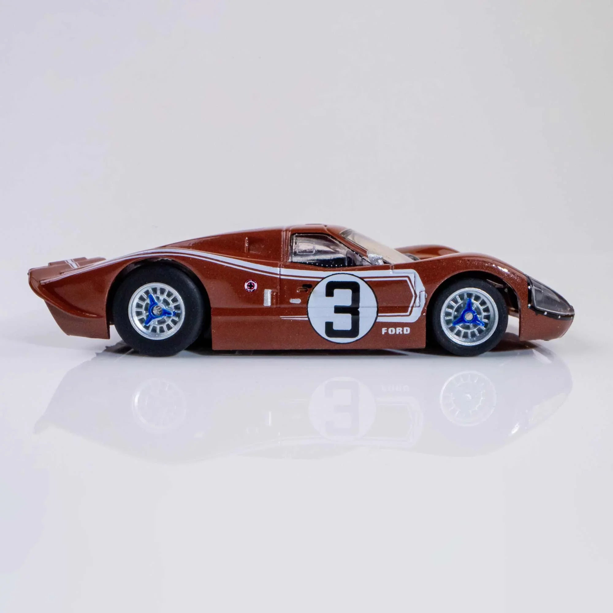 Car Racing GT40 No.3 HO IV LeMans AFX Mark Scale Slot