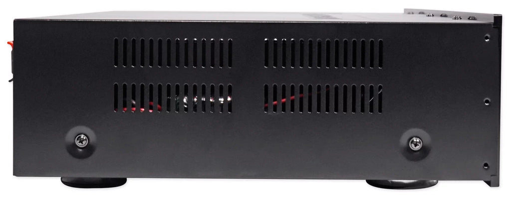 Ceiling 6.5" Receiver+12) Speakers+EQ Home Black 6-Zone, Theater 6000w Bluetooth