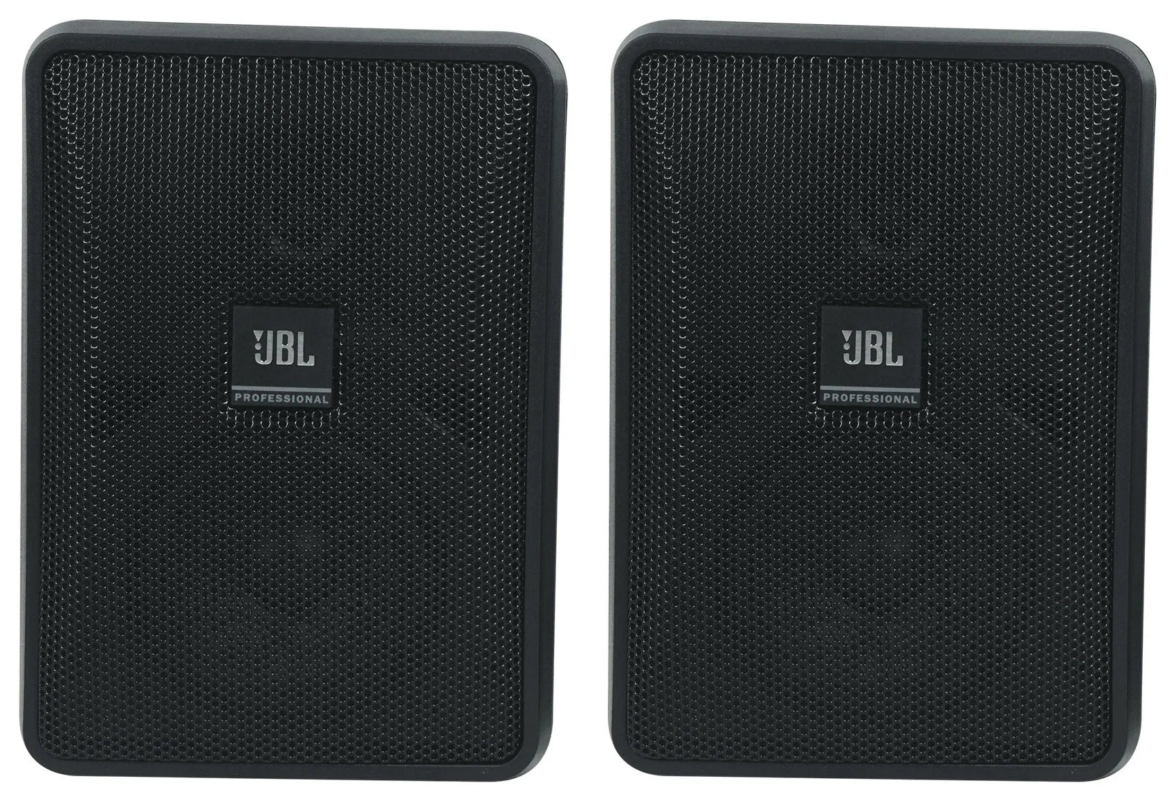 (6) Control Wall Commercial 3" Amp 23-1 70v JBL Indoor/exterior + Speakers Black