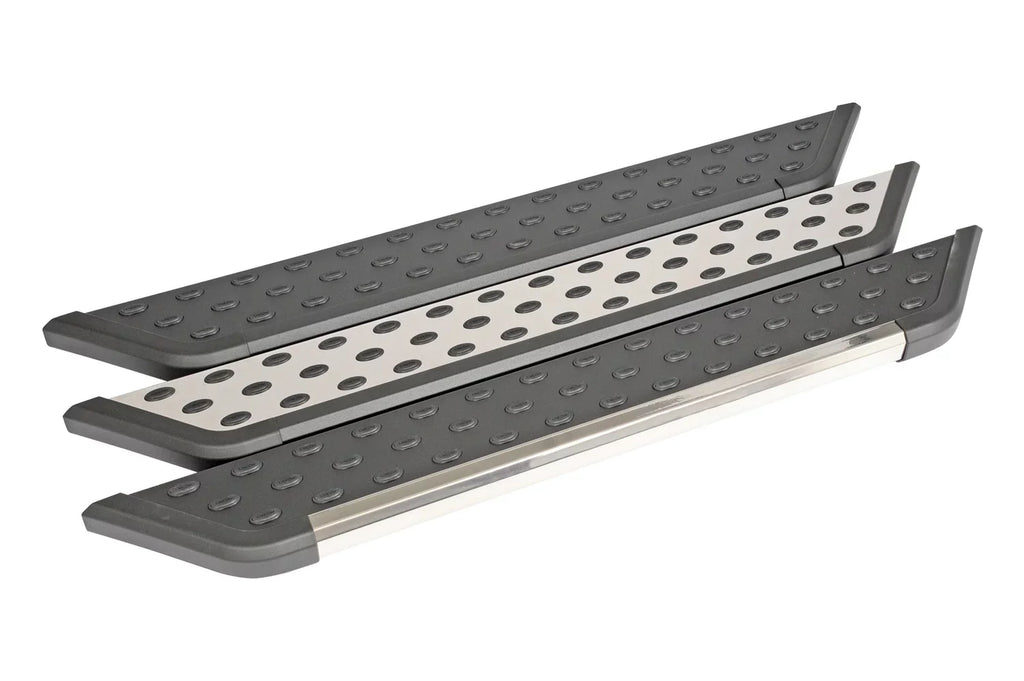 Trim, Running NXt Area Black Step Board, Zee DZ16322 Dee 6" w/Chrome