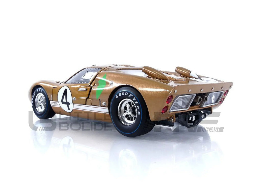 SC414 Gold GT-40 Model 1966 2 Car Shelby 1-18 MK Diecast Collectibles No.4