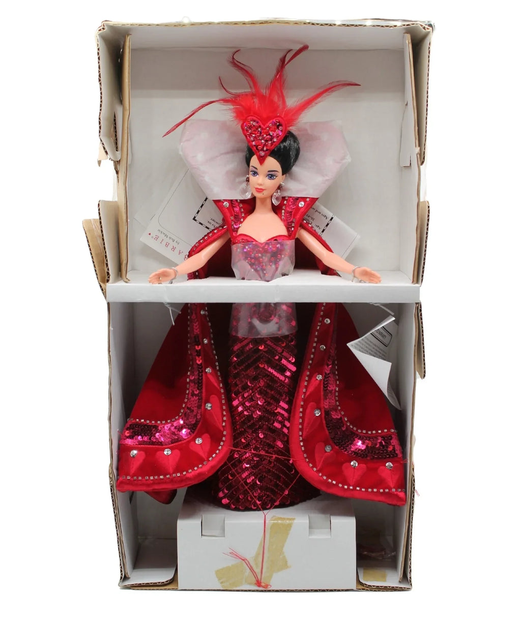 (12046) Queen | Hearts Bob Mackie Non-Mint of NRFB, Box Barbie, 1994