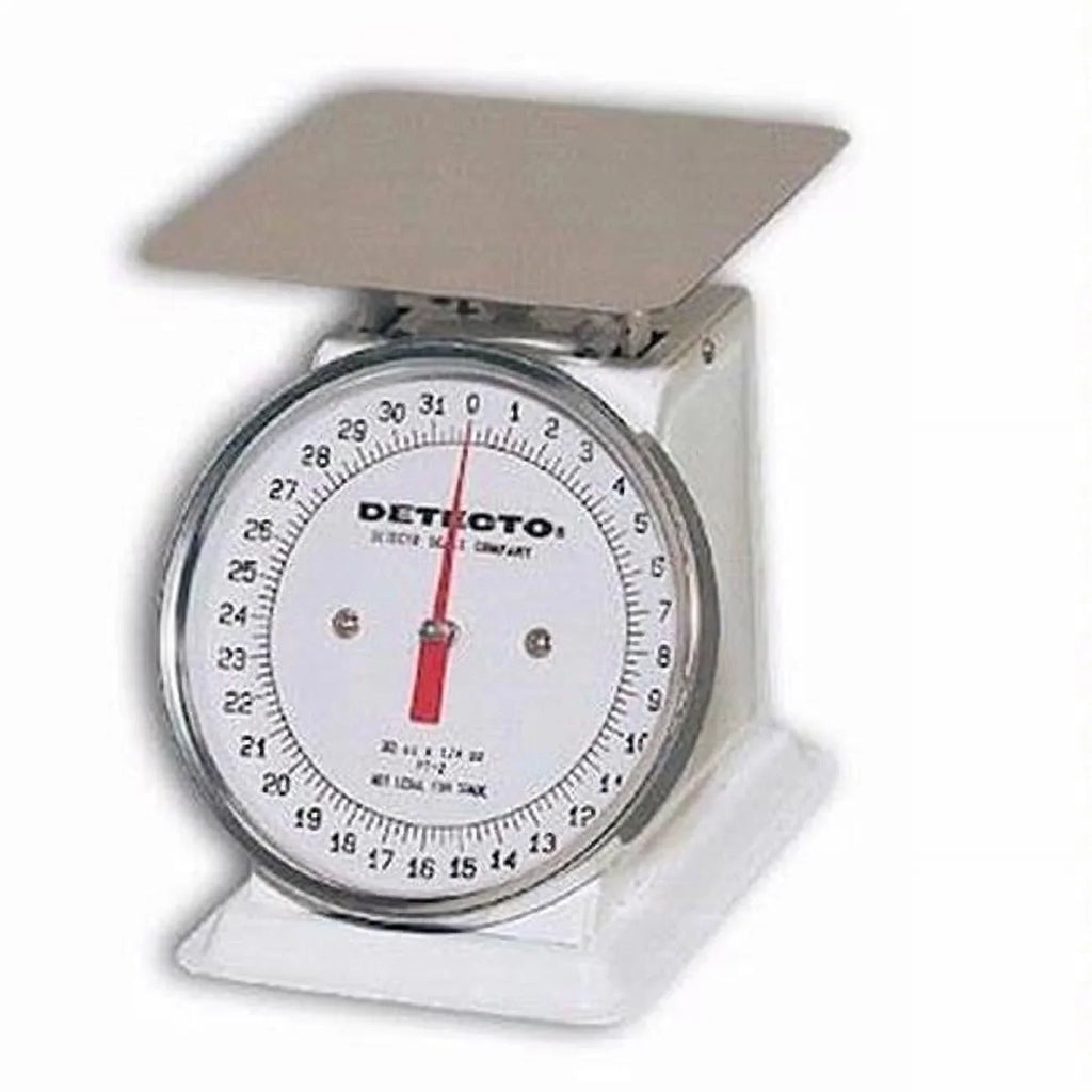 & x g Detecto Scale 5.75 Top in. Cardinal Stainless Rotating Dial 5.75 PT-1000SRK Steel Loading 1000