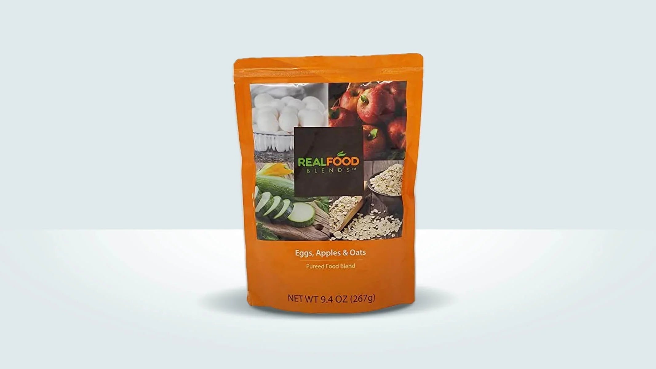 Eggs, Real Blends 9.4 - - - & Pouch Apples People for Tube (Pack of 12) Food Meals Oz Fed Oats