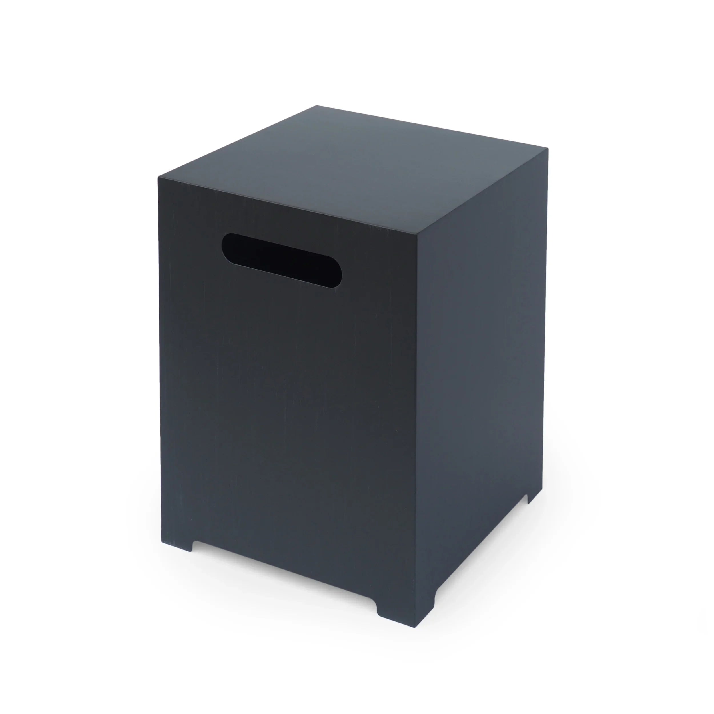 Grey Iron exterior Reign Rectangular Gas Dark Pit , Fire