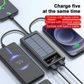 9000000mAh Portable External Bank Power Waterproof Solar Battery Charger