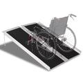 Portable Carrier 28" Aluminum 36" Ramp Mobility x Ktaxon Multifold 3FT Scooter Non-skid Wheelchair