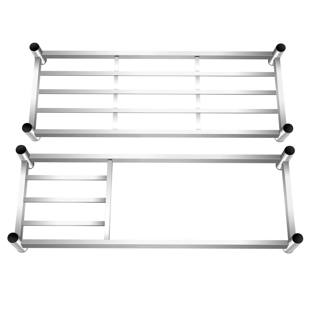 Kitchen Sink 304 Prep w/Faucet Bowls Prep w/ Bowl Catering Home Steel Utility Kitchen Catering Sink Table 2 +Shelf Bowl Catering Bowls Prep 2 Table Commercial Stainless Drainboard Kitchen Sink